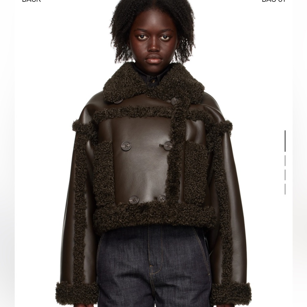 Stand studio leather jacket